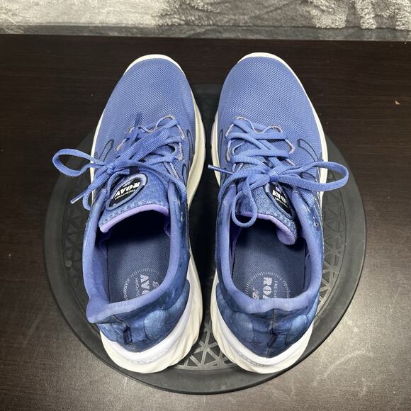 New Balance Womens Size 9.5B Fresh Foam Roav V2 Blue Running Lace Up Shoes - Picture 5 of 10